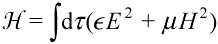 Hamiltonian formula