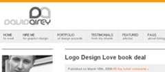 David Airey: Logo Design Category - screen shot.