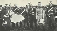 Military Ranks 3 German officers 1912