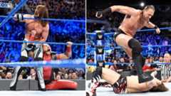 Daniel Bryan & AJ Styles vs. Rusev & Aiden English: SmackDown LIVE, April 17, 2018 WWE Photo