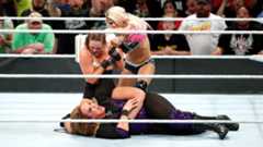 Ronda Rousey def. Raw Women’s Champion Nia Jax via Disqualification; Alexa Bliss cashed in her Money in the Bank contract on Nia to become the new Raw Women’s Champion WWE Photo