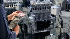 MC9300 Manufacturing Worker Scanning Part Blog Photo (1280x720)